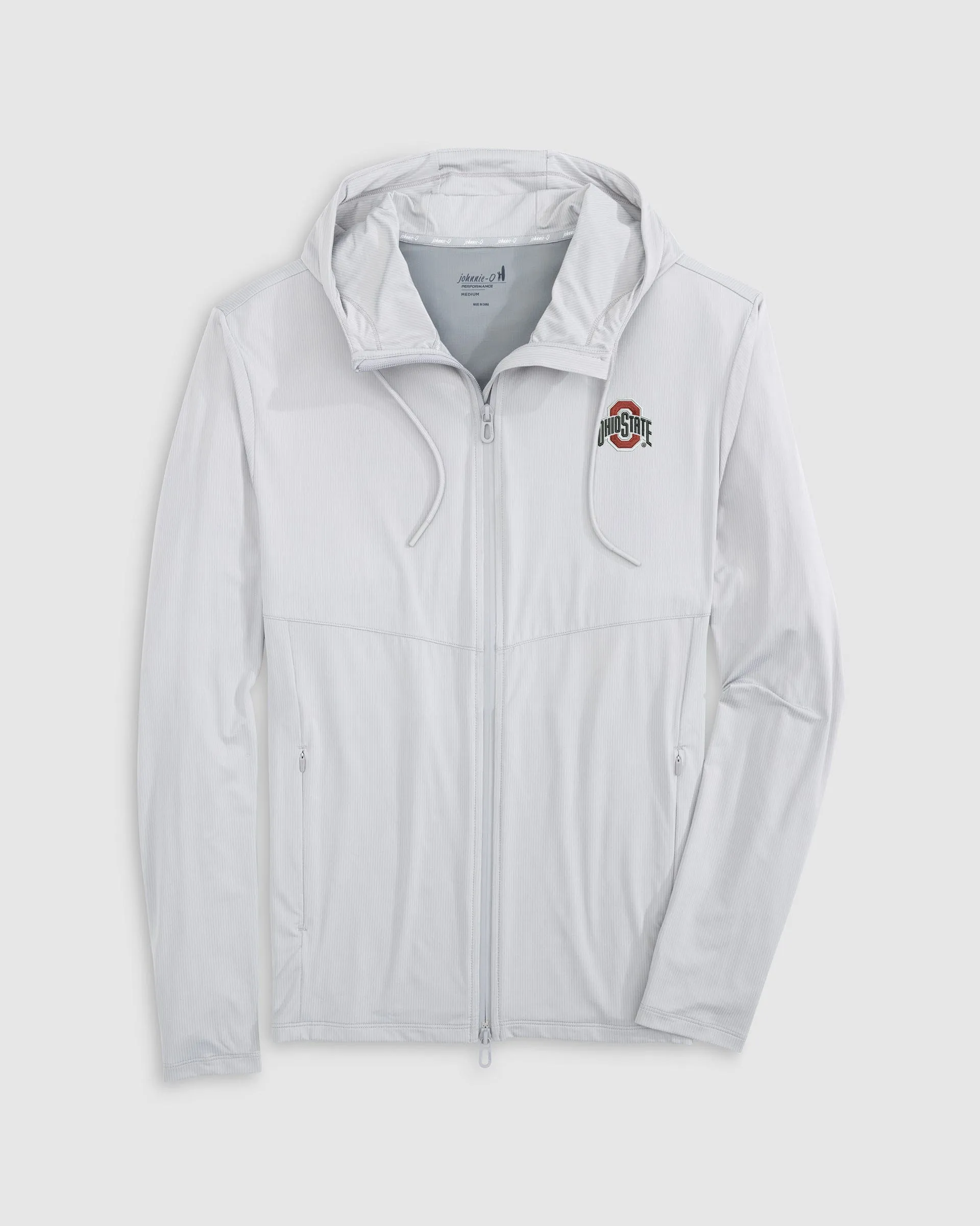 Ohio State Marshal Featherweight Hooded Jacket sold by Johnnie-O product image thumbnail 2