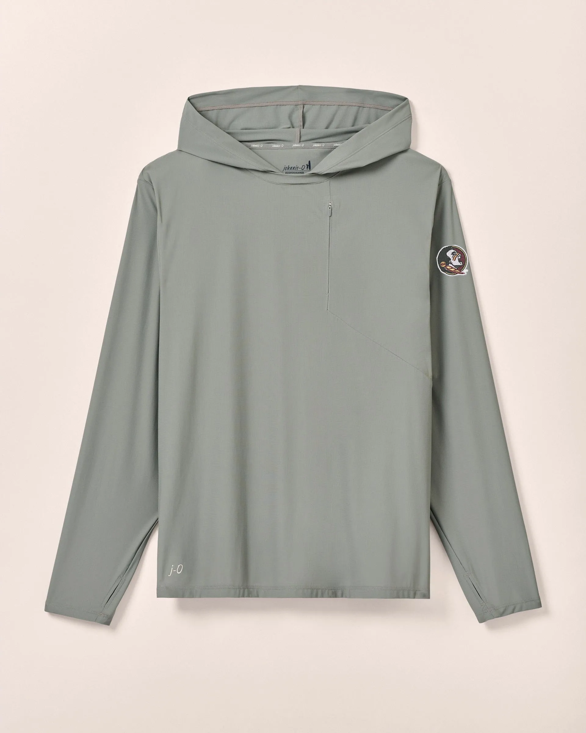 Florida State Maxwel Performance T-Shirt Hoodie sold by Johnnie-O