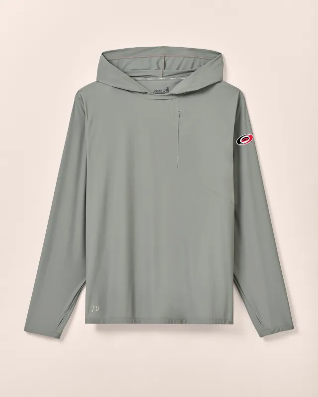 Carolina Hurricanes Maxwel Performance T-Shirt Hoodie sold by Johnnie-O