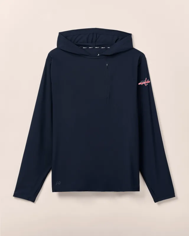 Washington Capitals Maxwel Performance T-Shirt Hoodie sold by Johnnie-O