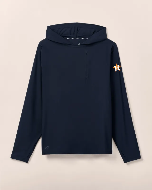 Houston Astros Maxwel Performance T-Shirt Hoodie sold by Johnnie-O
