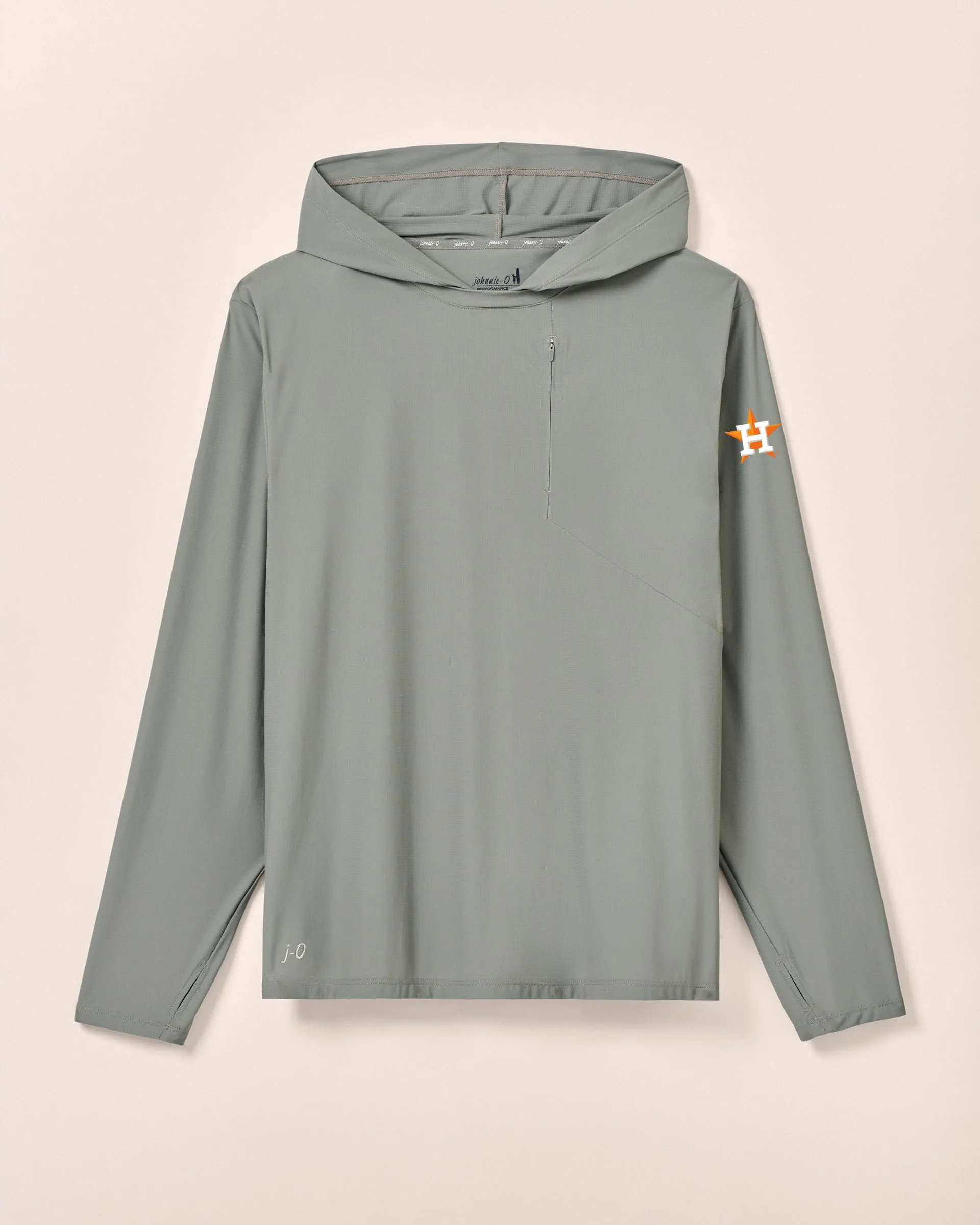 Houston Astros Maxwel Performance T-Shirt Hoodie sold by Johnnie-O product image thumbnail 2