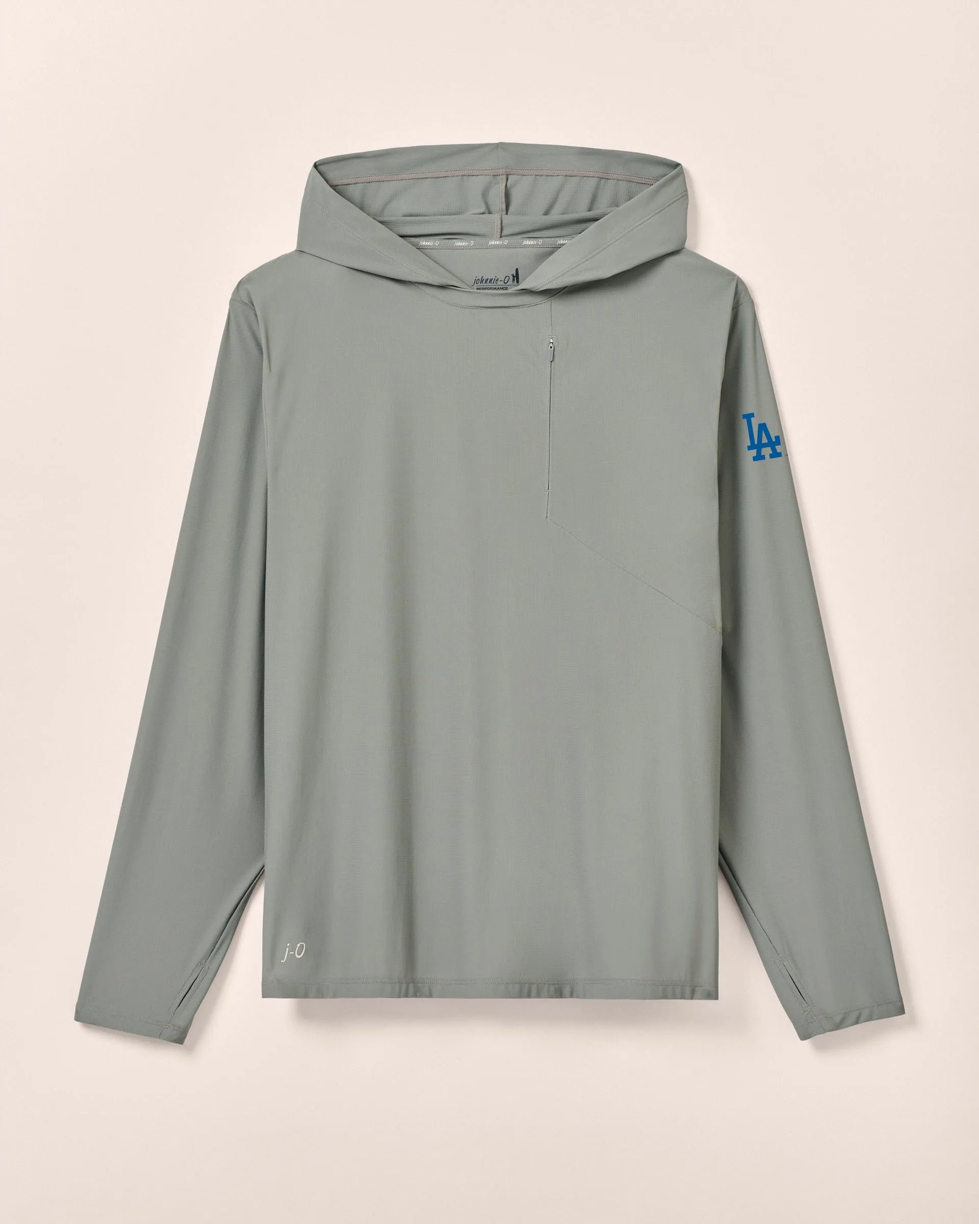 Los Angeles Dodgers Maxwel Performance T-Shirt Hoodie sold by Johnnie-O product image thumbnail 2