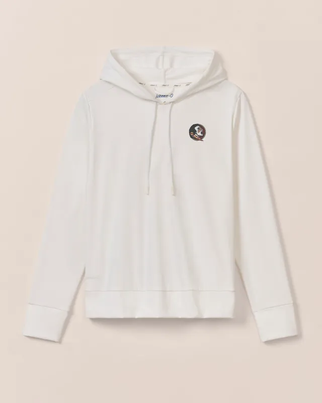 Women's Florida State Nalla Performance Hoodie made by Johnnie-O
