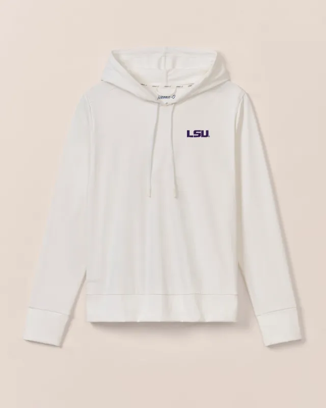 Women's Louisiana State Nalla Performance Hoodie sold by Johnnie-O