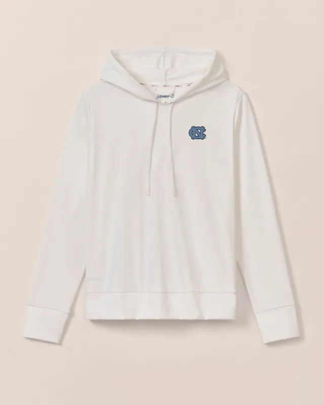 Women's North Carolina Nalla Performance Hoodie sold by Johnnie-O