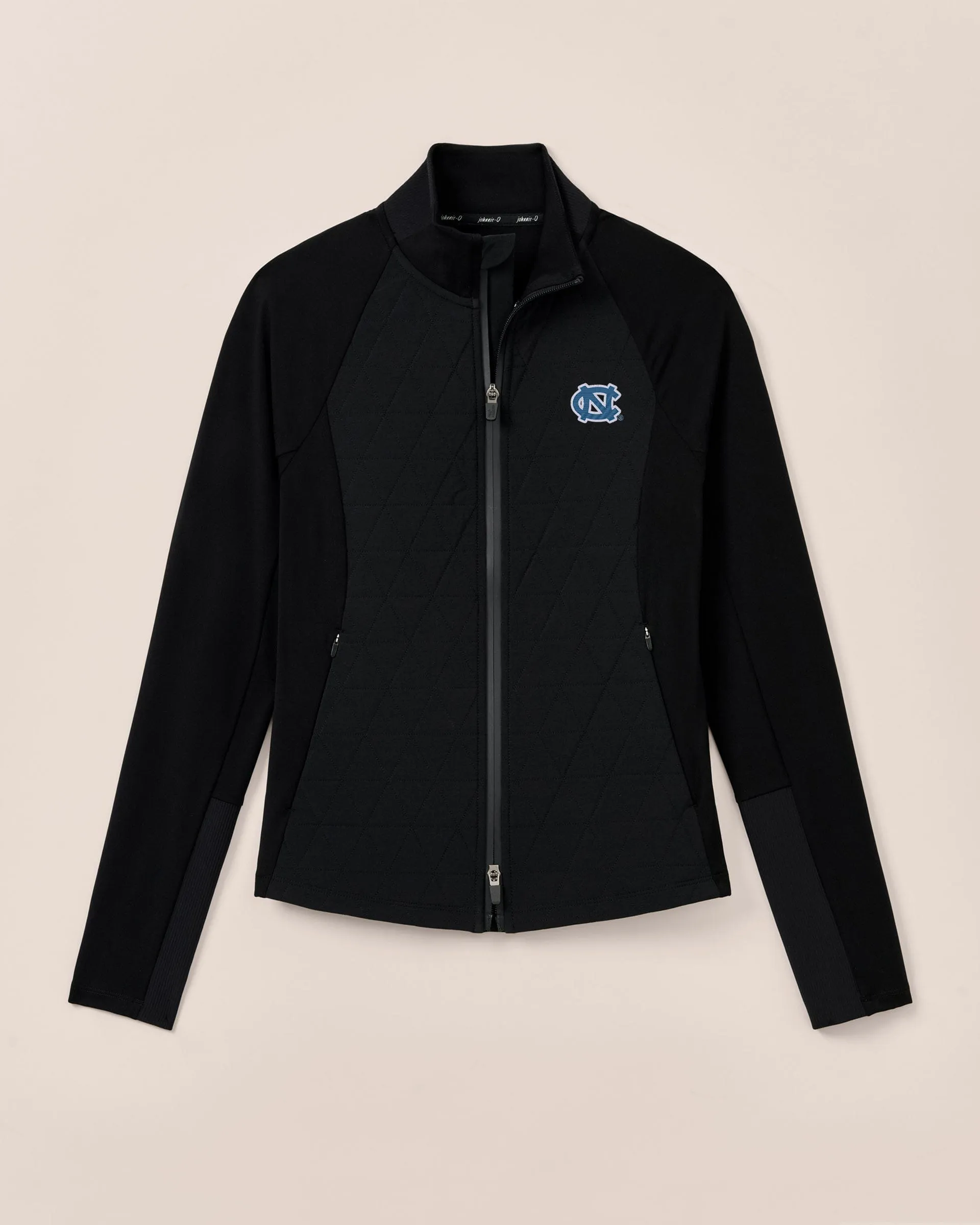 Women's University of North Carolina Hannah Performance Mixed Media Jacket sold by Johnnie-O