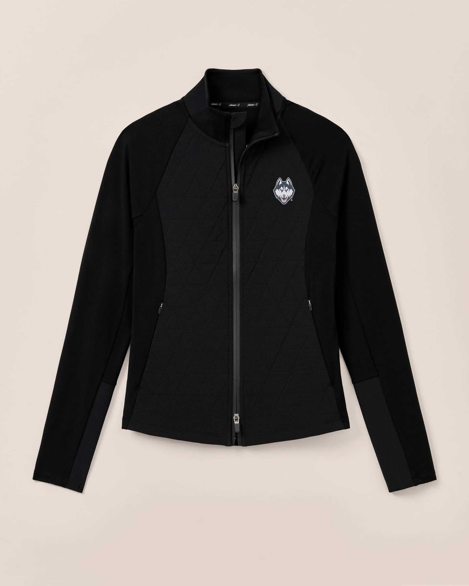Women's UConn Hannah Performance Mixed Media Jacket sold by Johnnie-O