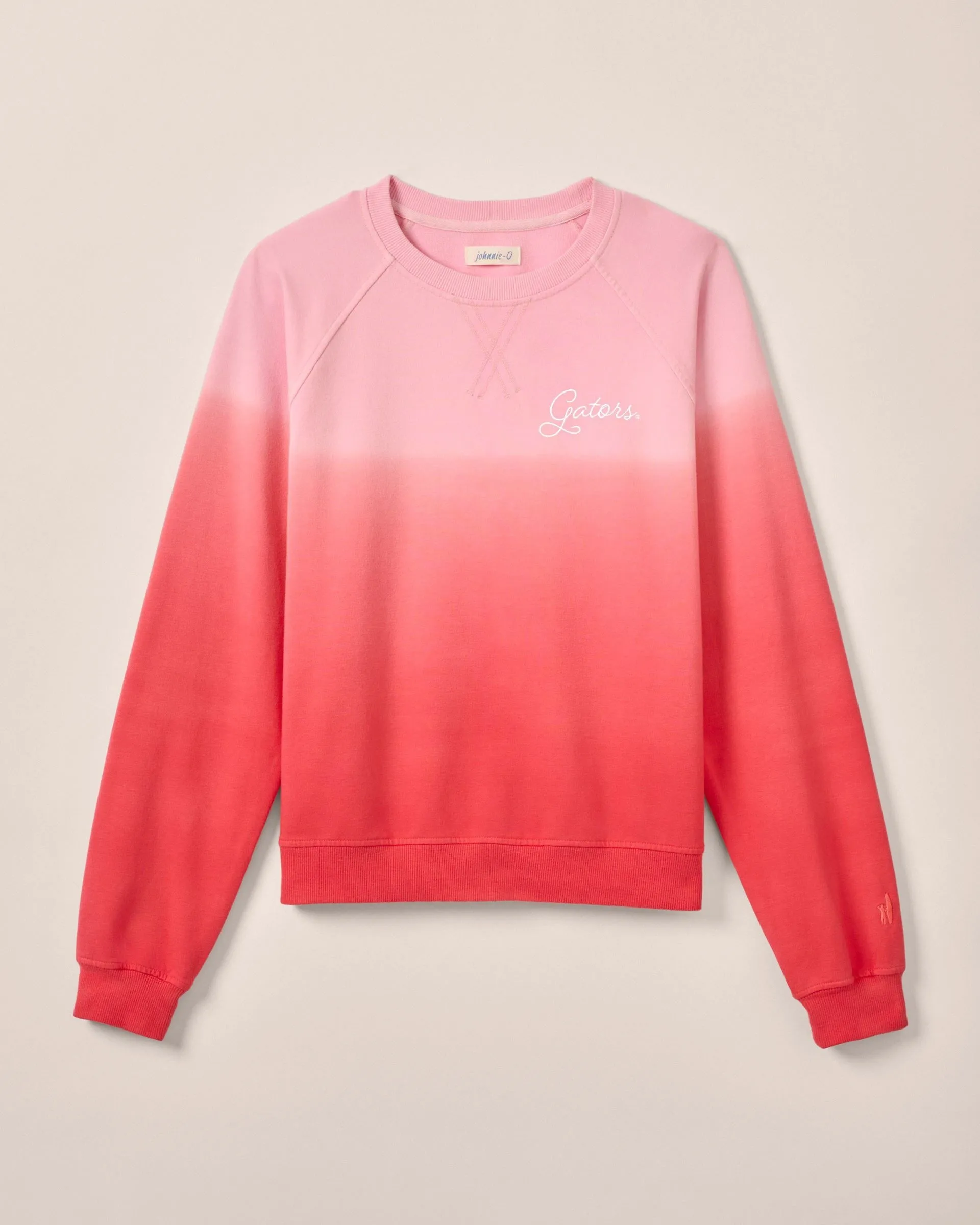 Women's Florida Sophia Lightweight Terry Crewneck Sweatshirt - Gators Logo sold by Johnnie-O
