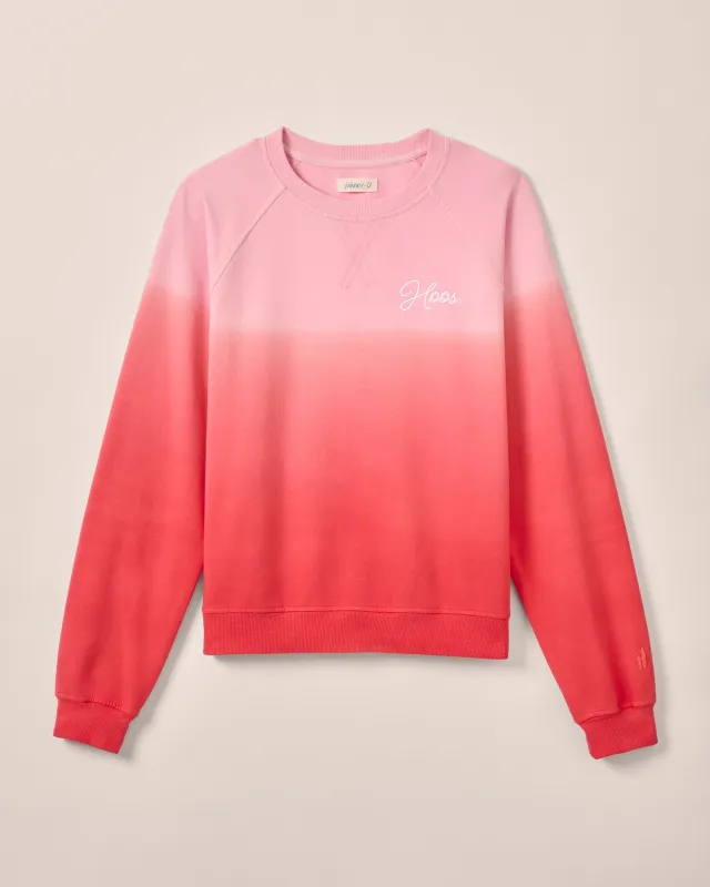 Women's Virginia Sophia Lightweight Terry Crewneck Sweatshirt - Hoos Logo sold by Johnnie-O