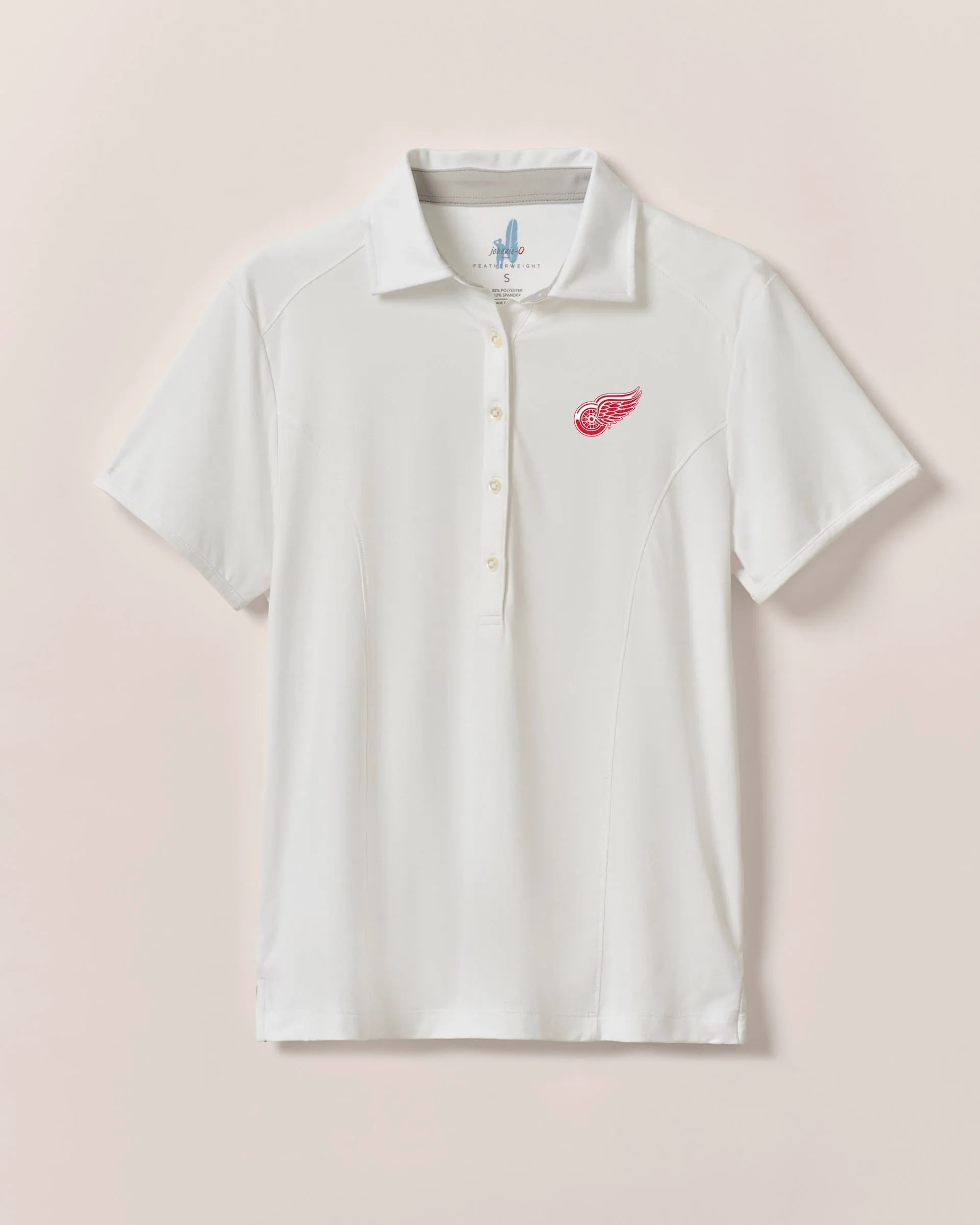 Women's Detroit Redwings Angela Performance Polo sold by Johnnie-O