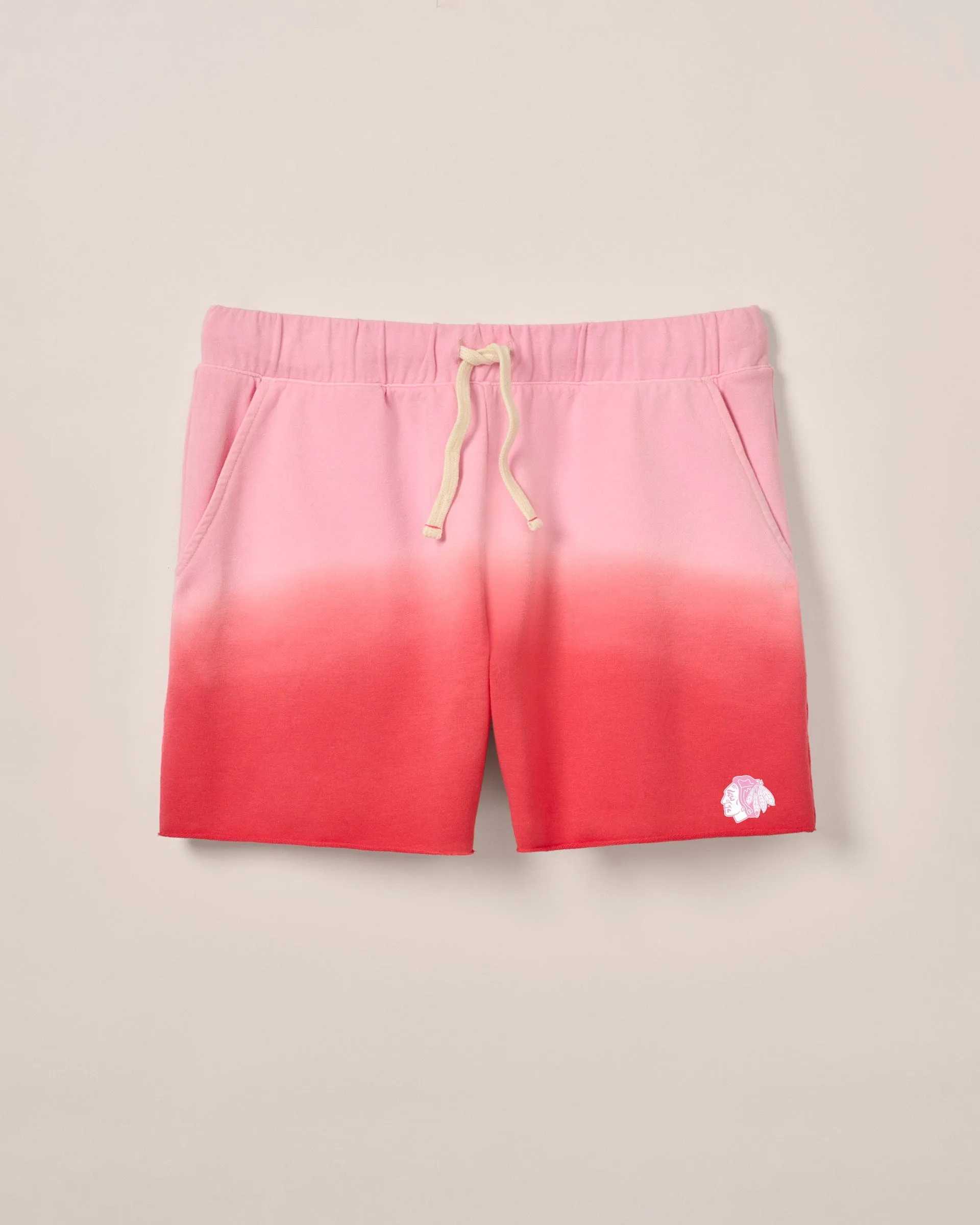 Women's Chicago Blackhawks Sophia Lightweight Sweatshorts sold by Johnnie-O