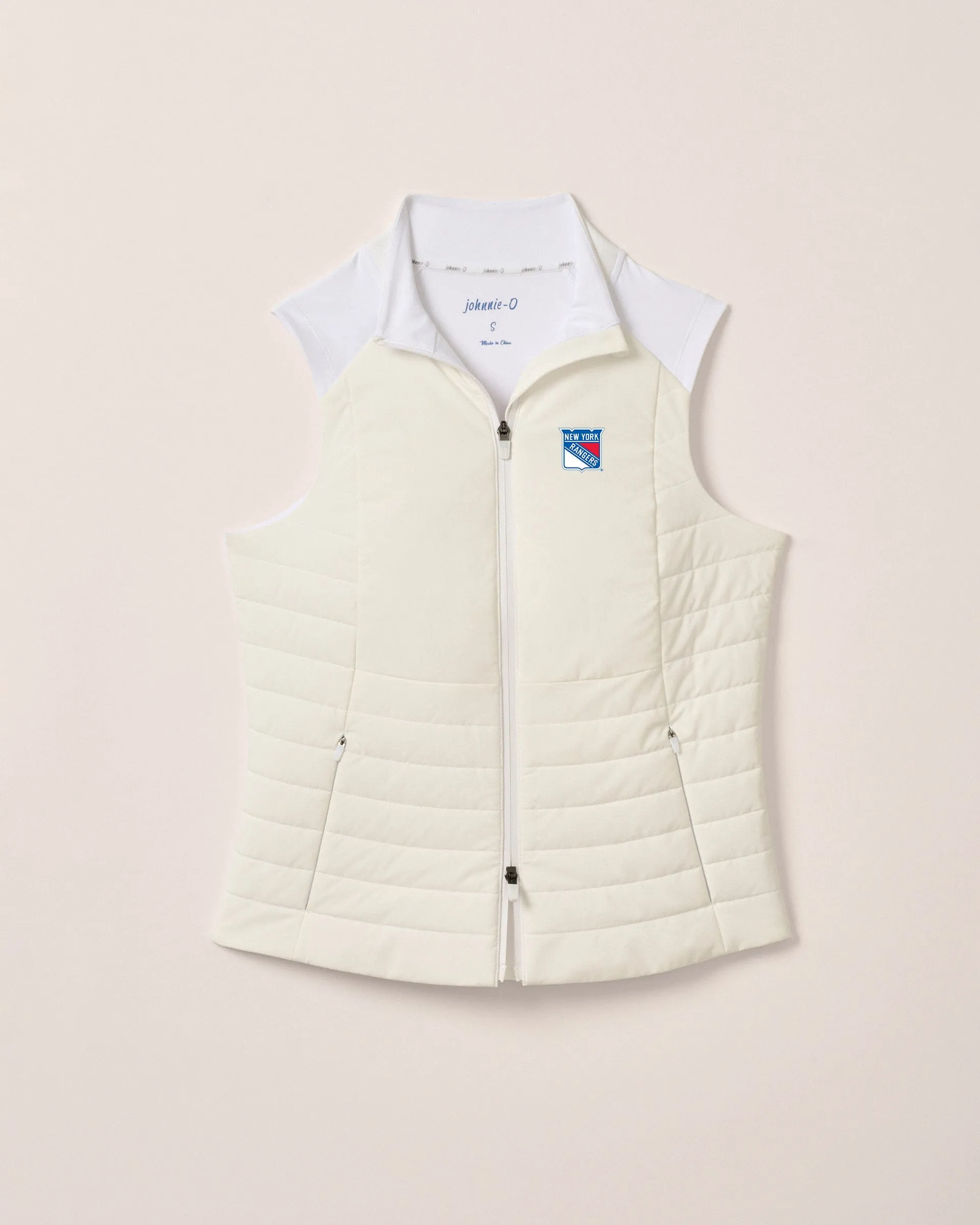 Women's New York Rangers Victoria Performance Mixed Media Vest sold by Johnnie-O product image thumbnail 2