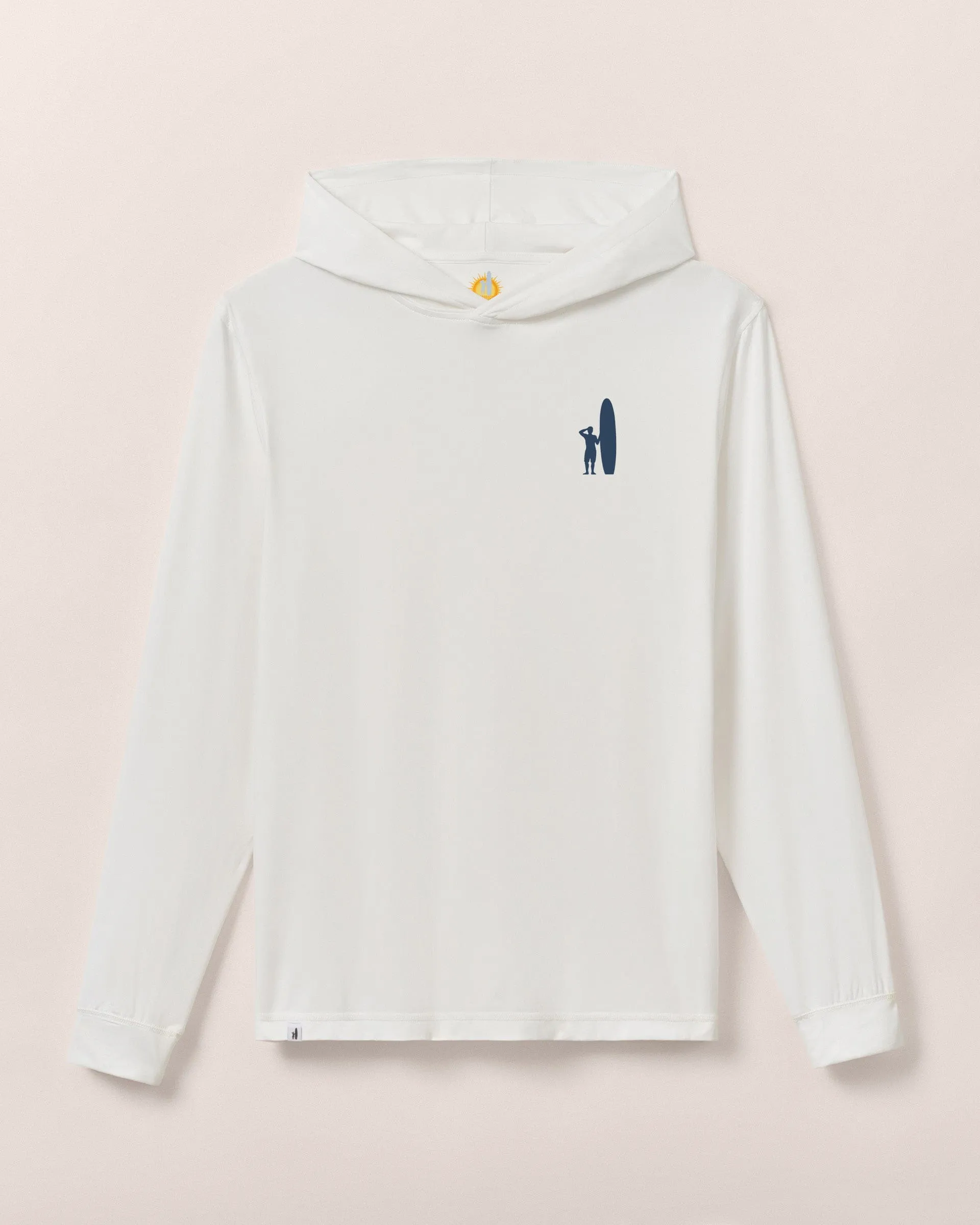 Custom Surfer Logo Talon Featherweight Performance Hoodie sold by Johnnie-O