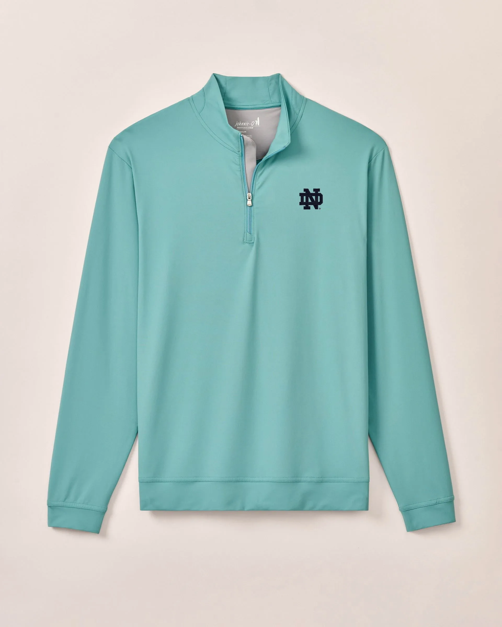 Notre Dame Motion Performance 1/4 Zip sold by Johnnie-O product image thumbnail 2