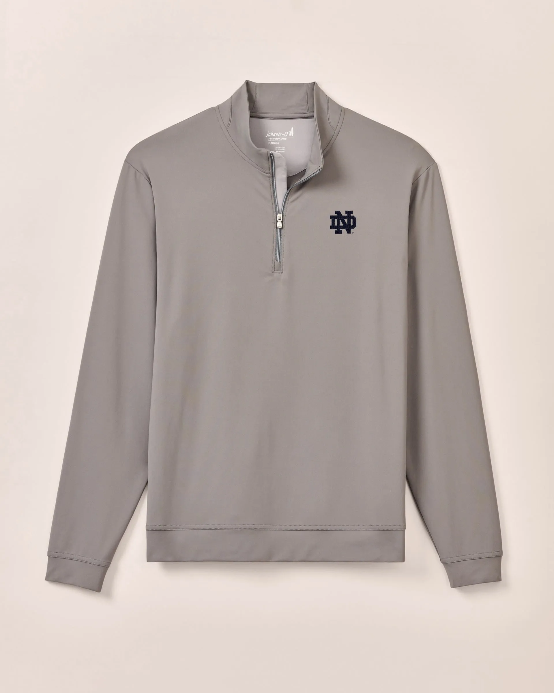 Notre Dame Motion Performance 1/4 Zip sold by Johnnie-O product image thumbnail 4