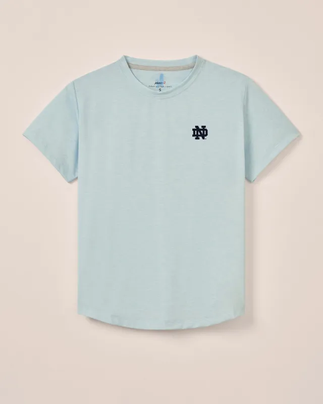 Women's Notre Dame Course Performance T-Shirt sold by Johnnie-O