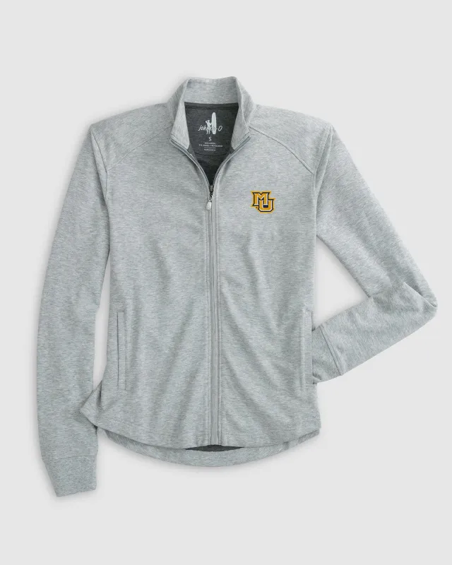 Women's Marquette University Tomi Full Zip Jacket made by Johnnie-O