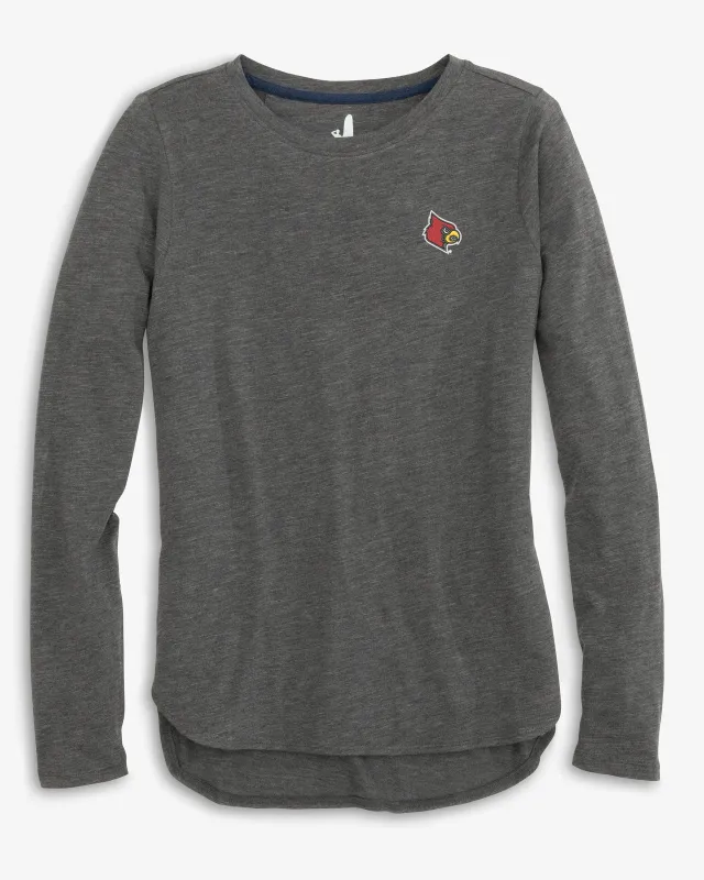 Women's Louisville Addison Long Sleeve T-Shirt sold by Johnnie-O