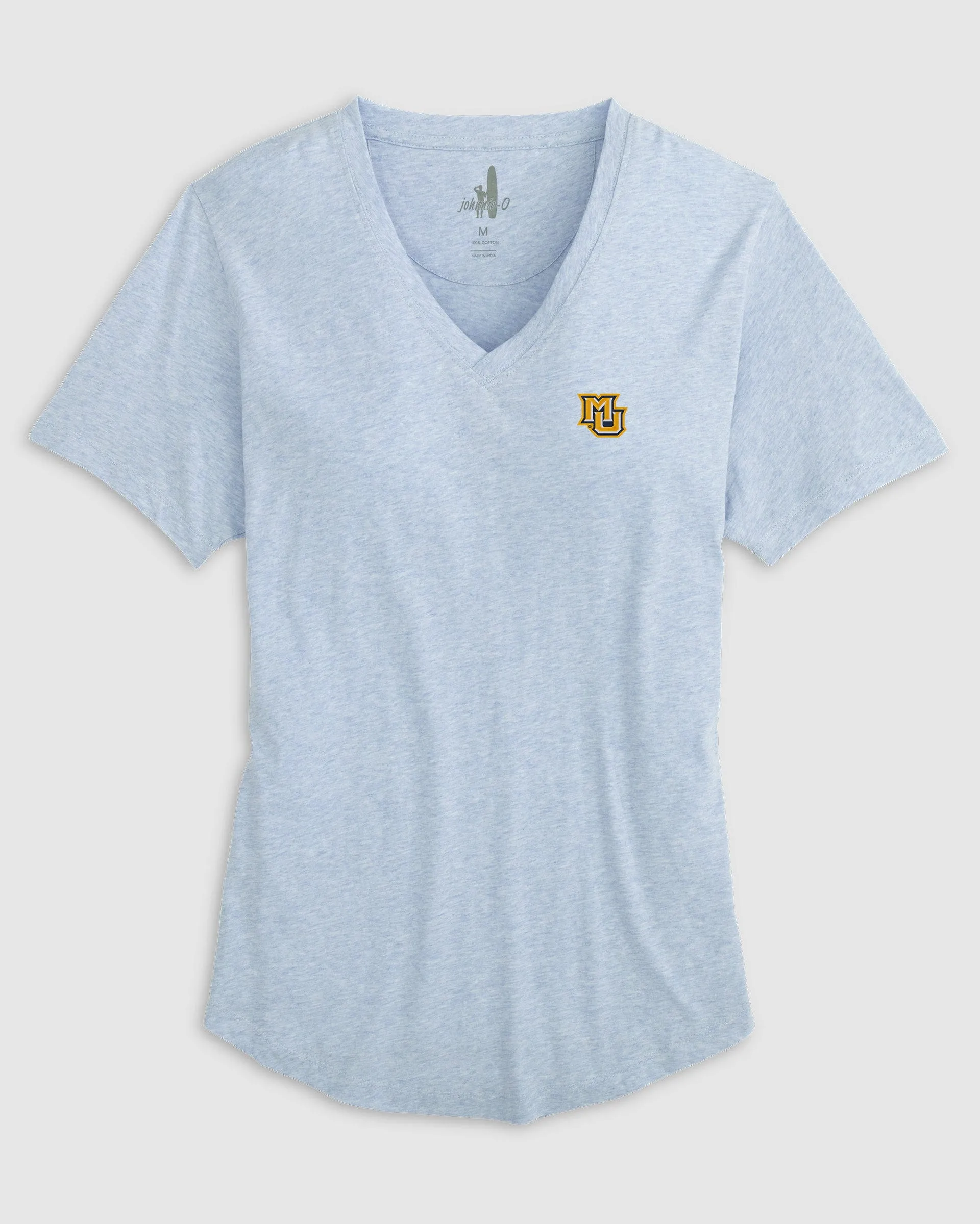 Women's Marquette Merediths V-Neck T-Shirt sold by Johnnie-O