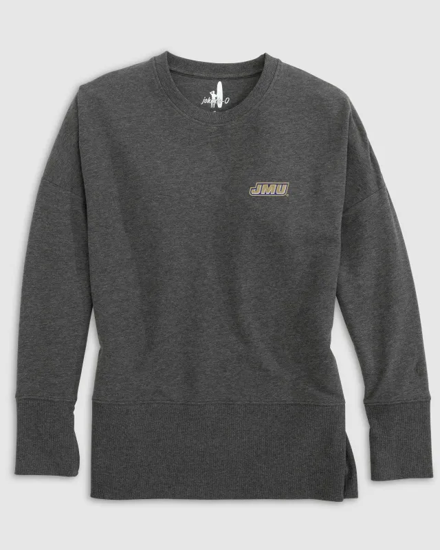 Women's James Madison Brittany Crewneck Sweatshirt sold by Johnnie-O