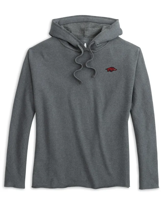 Women's Arkansas Kelli Pullover Hoodie sold by Johnnie-O