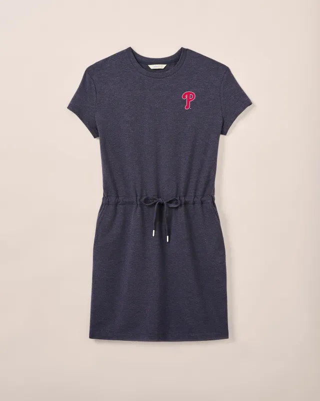Women's Philadelphia Phillies Joelle Knit T-Shirt Dress sold by Johnnie-O