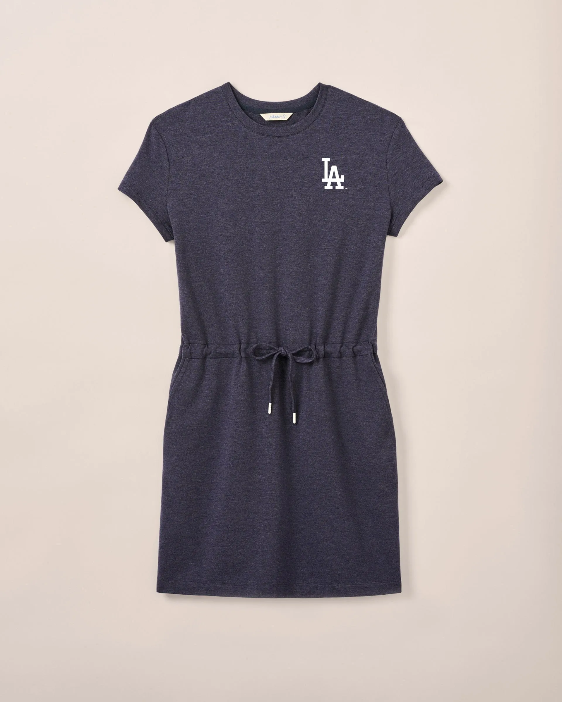 Women's Los Angeles Dodgers Joelle Knit T-Shirt Dress sold by Johnnie-O