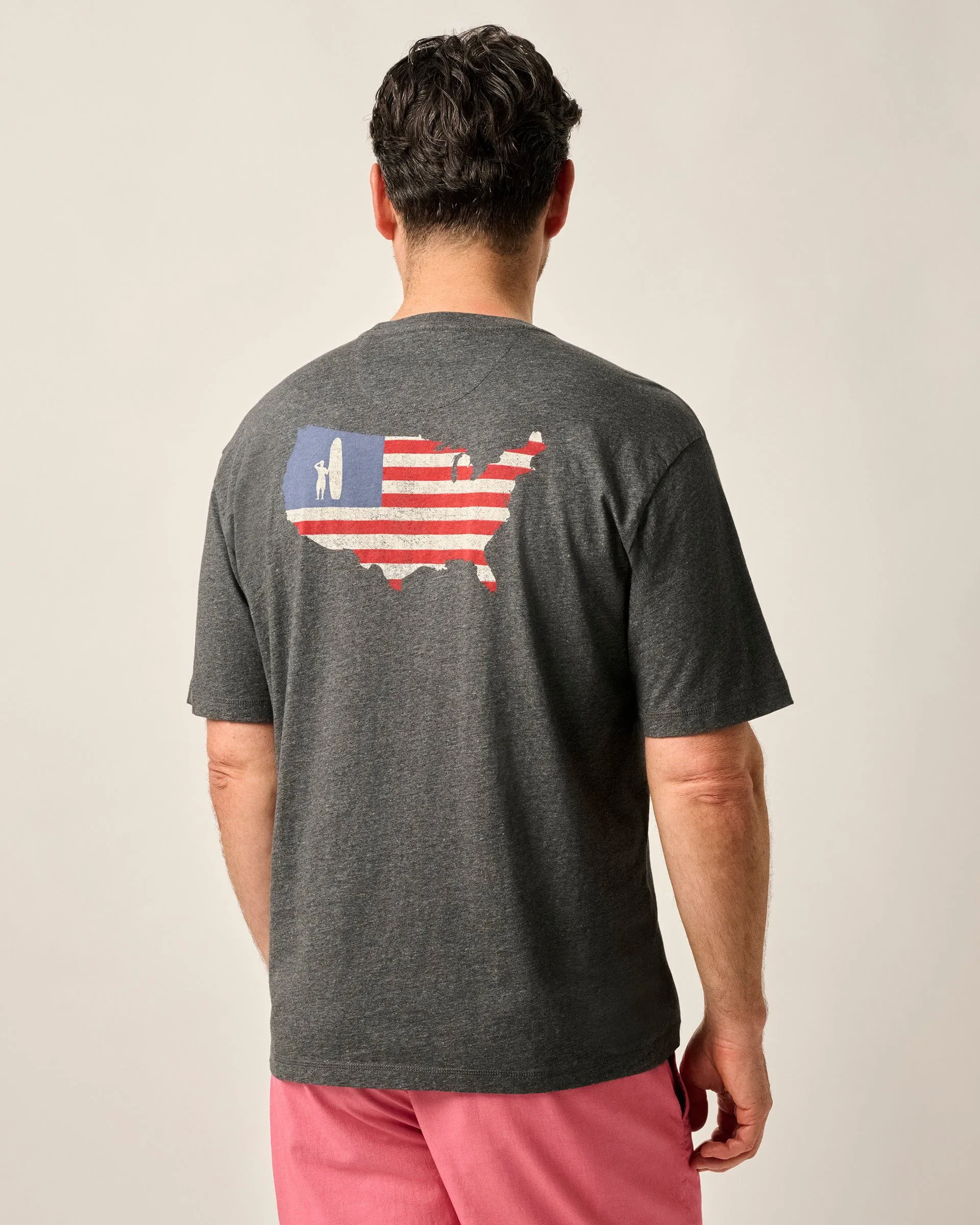 JO Freedom Graphic Pocket T-Shirt sold by Johnnie-O