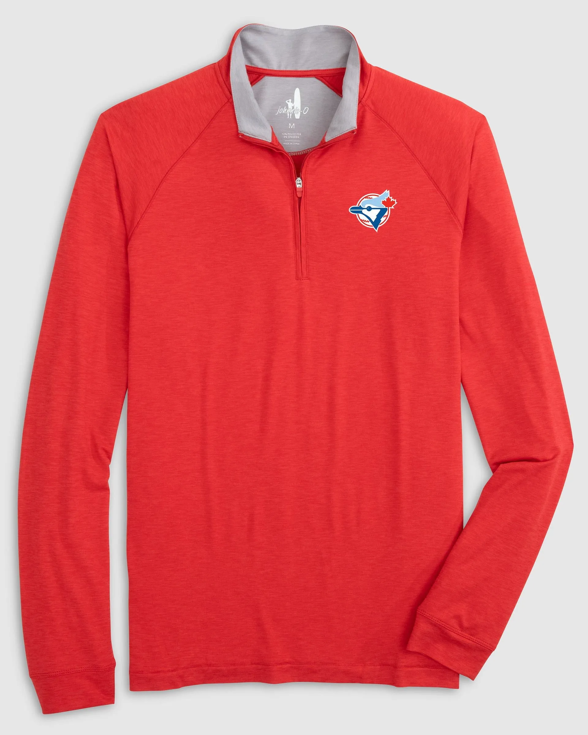 Toronto Blue Jays Freeborne Performance 1/4 Zip - Cooperstown Logo sold by Johnnie-O product image thumbnail 4