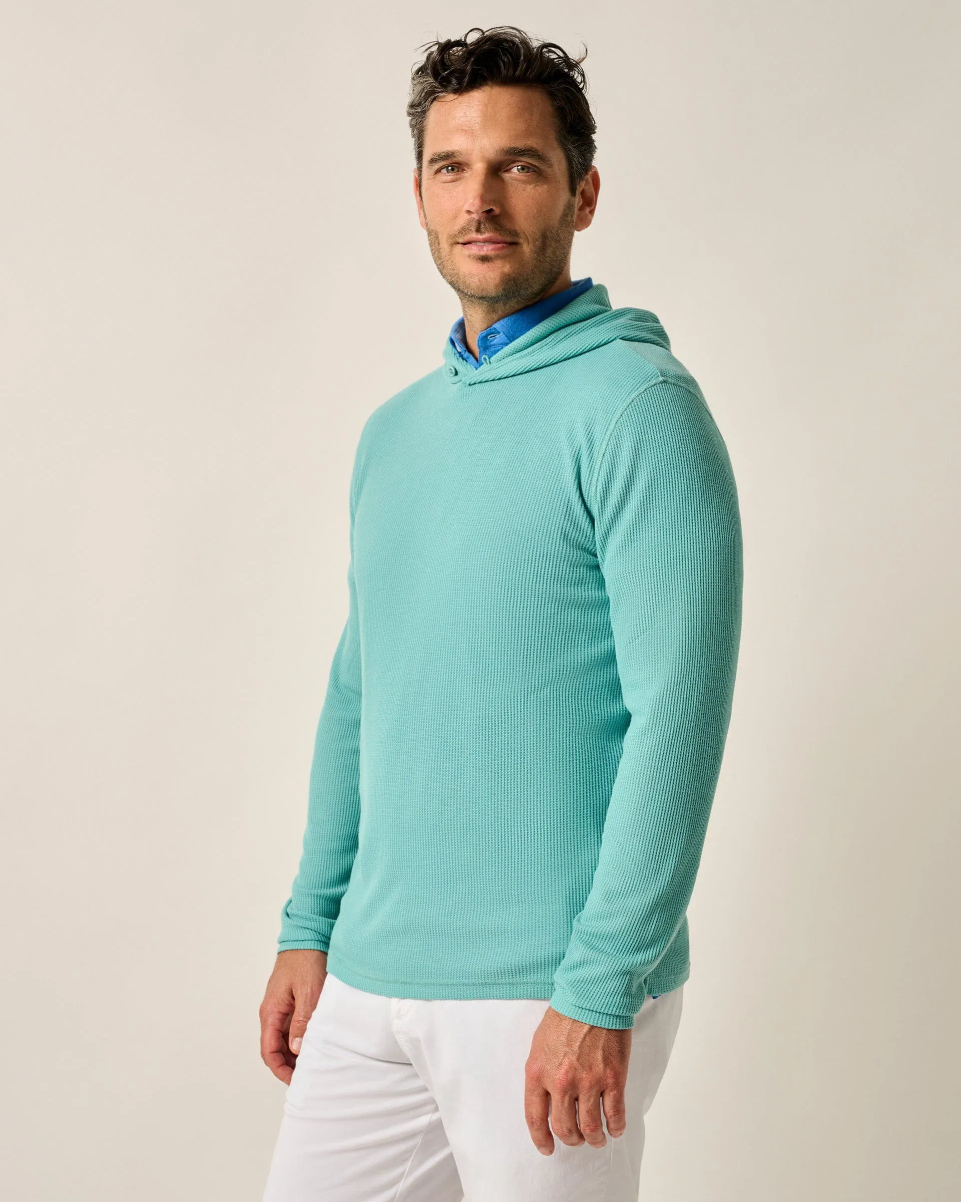 Brinson Drirelease® Waffle Hoodie sold by Johnnie-O product image thumbnail 4