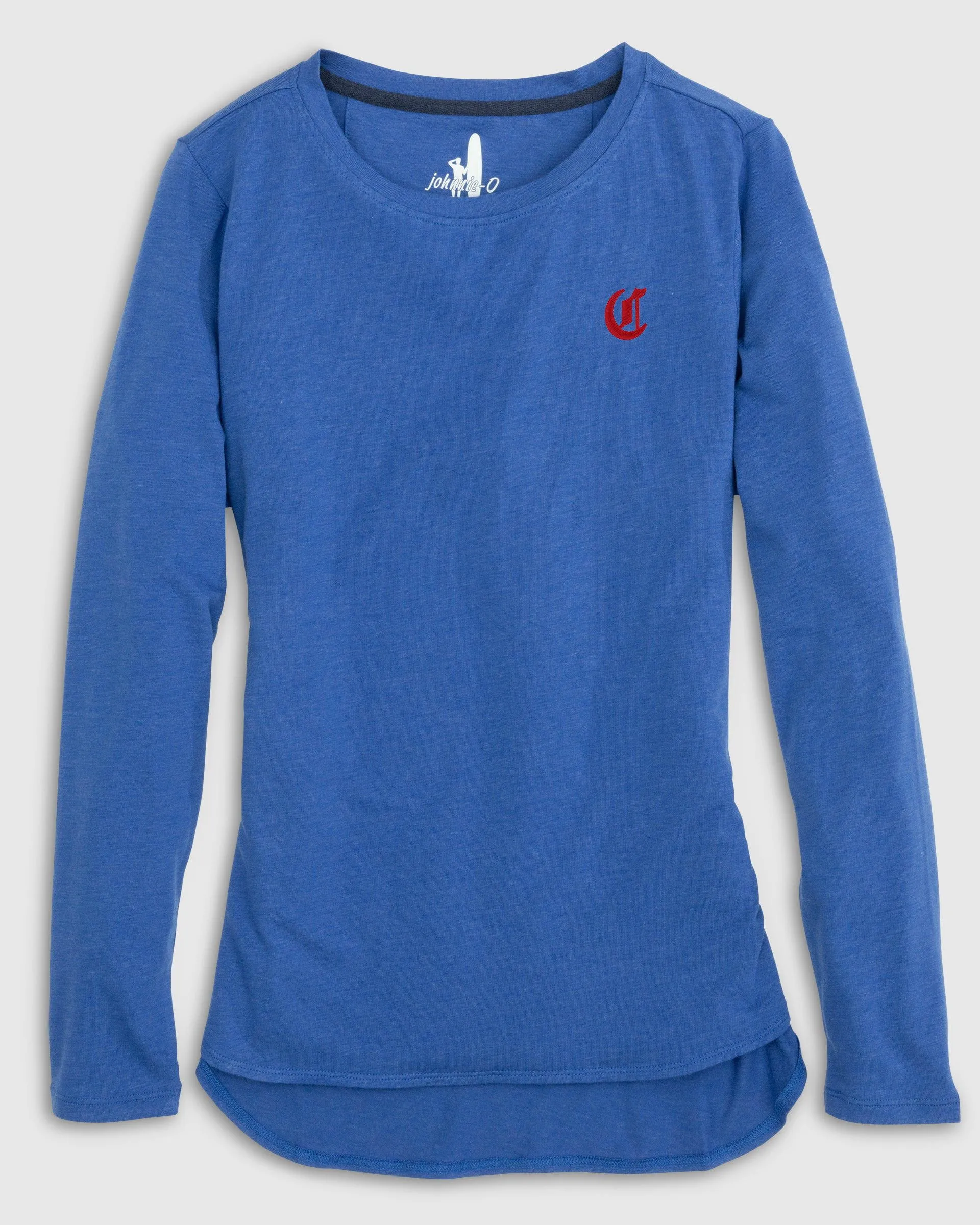 Women's Cincinnati Reds Addison Long Sleeve T-Shirt - Cooperstown Logo sold by Johnnie-O