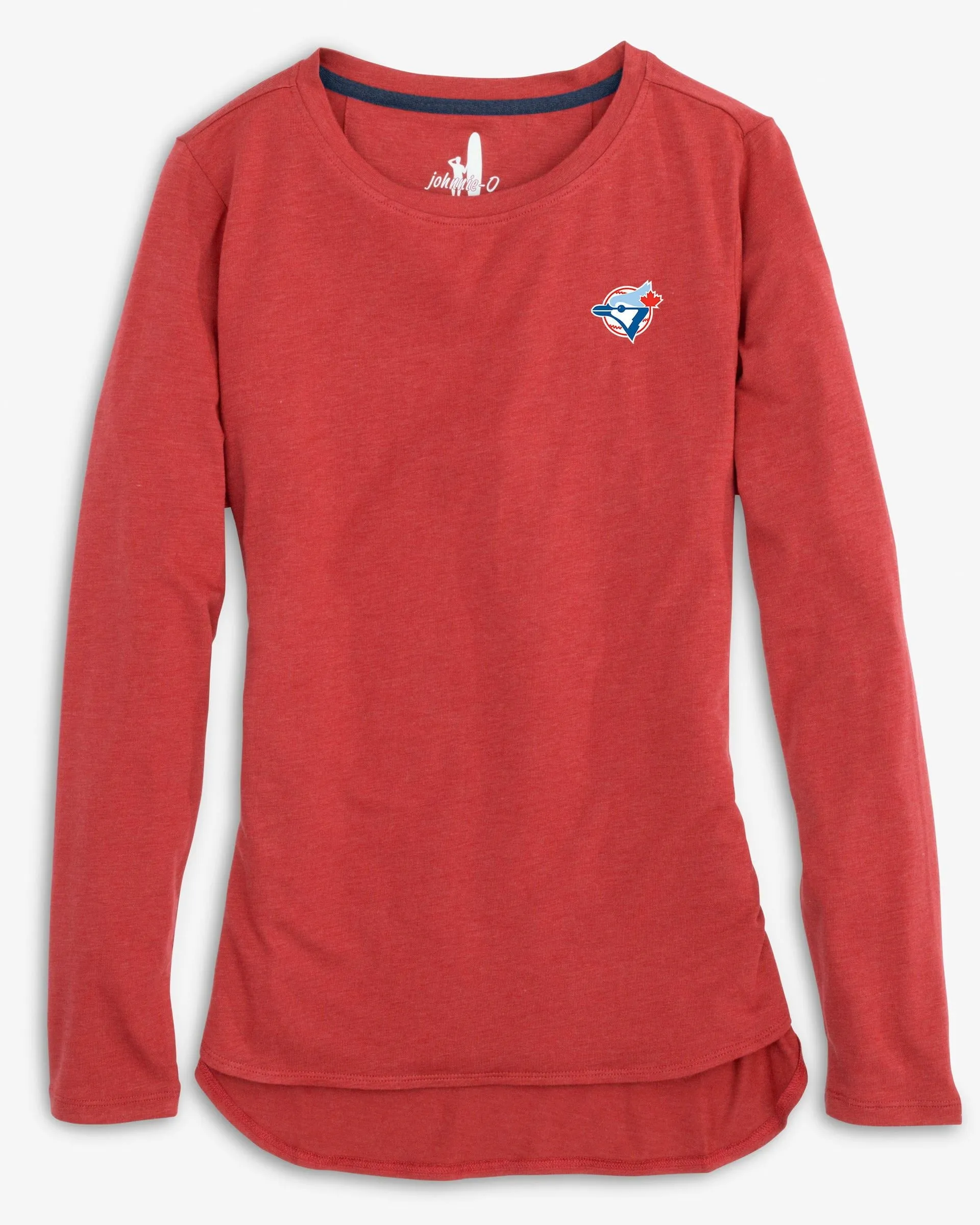 Women's Toronto Blue Jays Addison Long Sleeve T-Shirt - Cooperstown Logo sold by Johnnie-O product image thumbnail 4