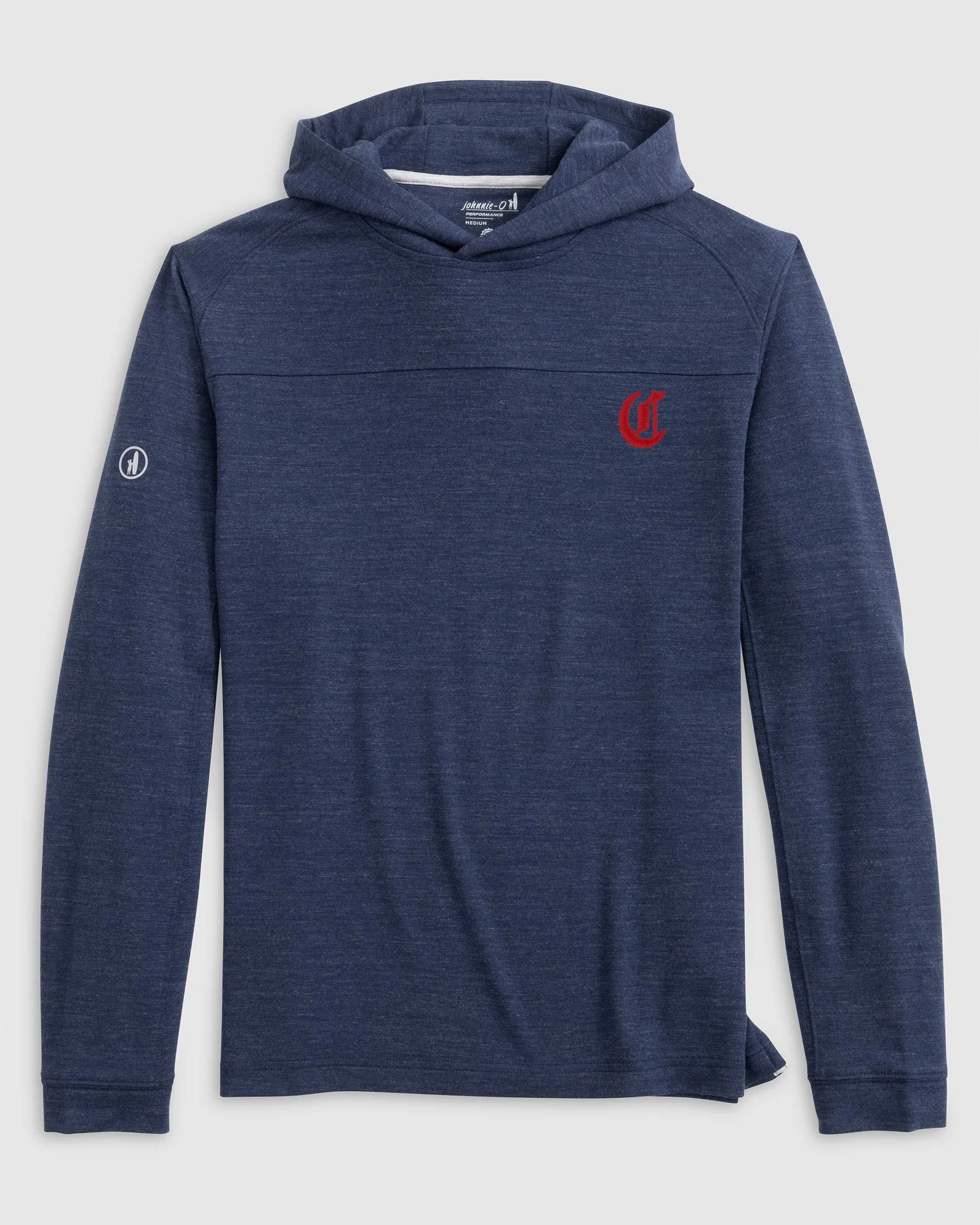 Cincinnati Reds Remmy Performance Hoodie - Cooperstown Logo sold by Johnnie-O