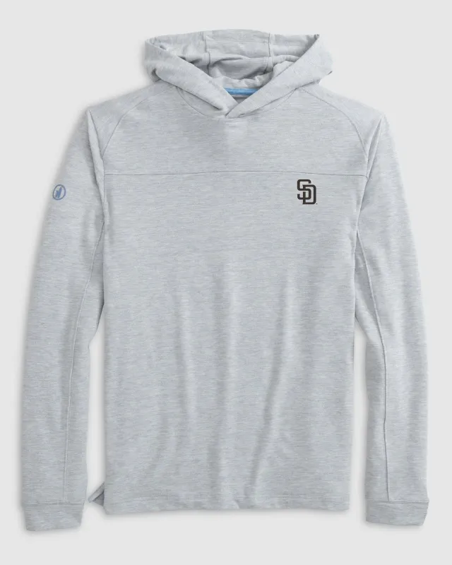 San Diego Padres Remmy Performance Hoodie sold by Johnnie-O
