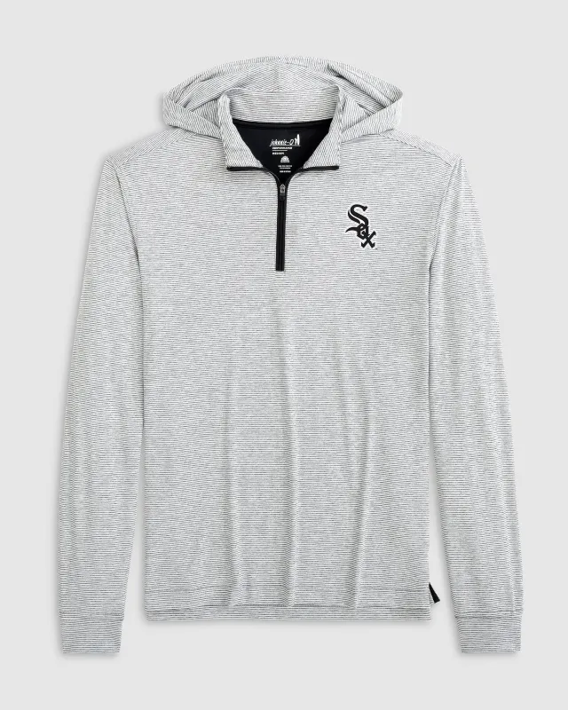Chicago White Sox Hybrid Performance 1/4 Zip Hoodie sold by Johnnie-O