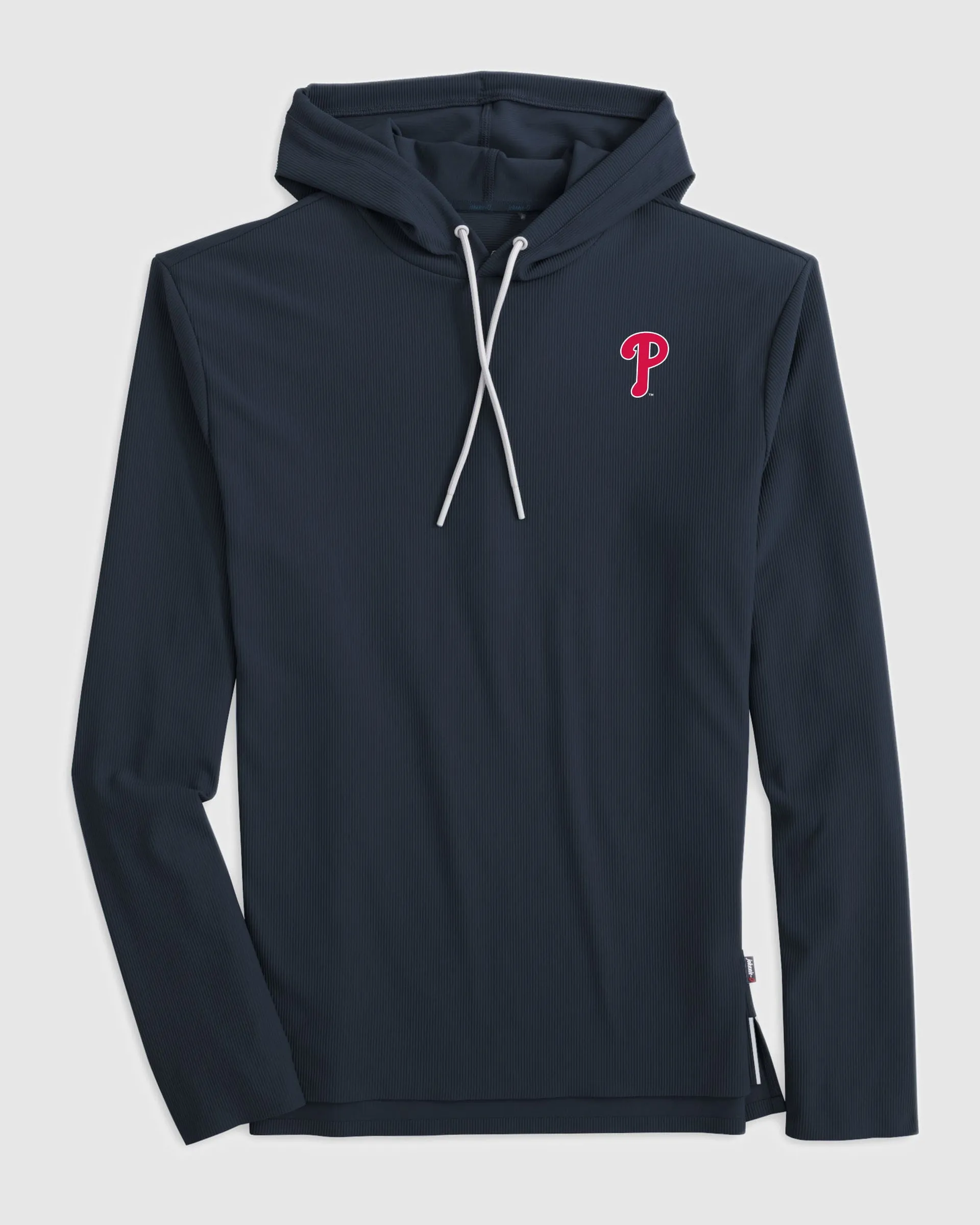 Philadelphia Phillies Hoppin Performance Hoodie sold by Johnnie-O