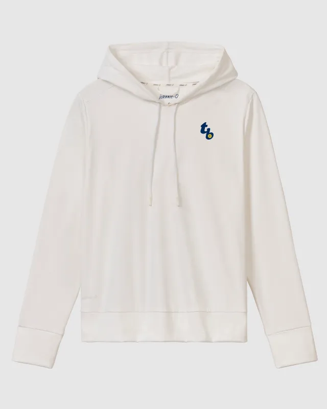 Women's Tampa Bay Rays Nalla Performance Hoodie - Cooperstown Logo sold by Johnnie-O