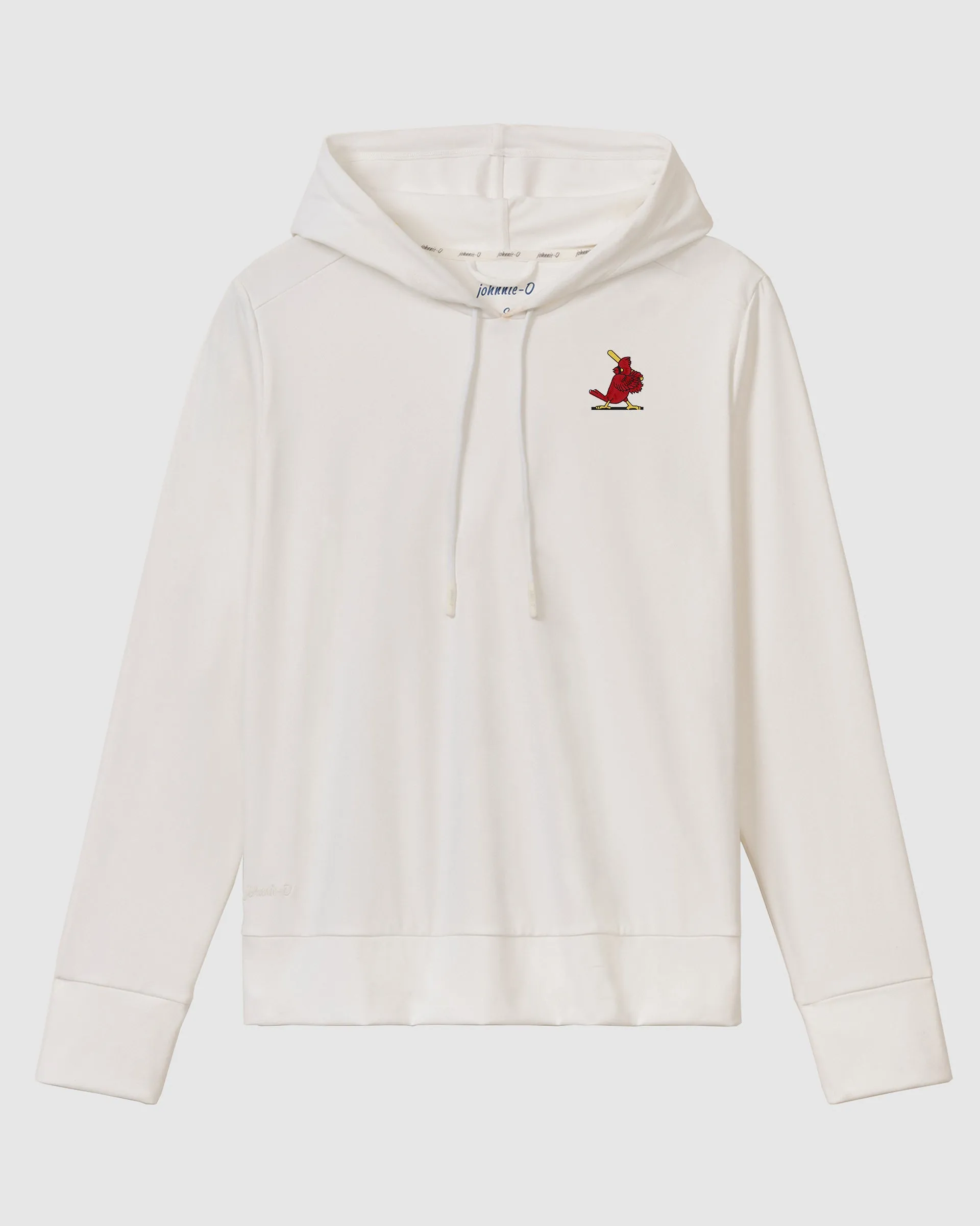 Women's St. Louis Cardinals Nalla Performance Hoodie - Cooperstown Logo sold by Johnnie-O