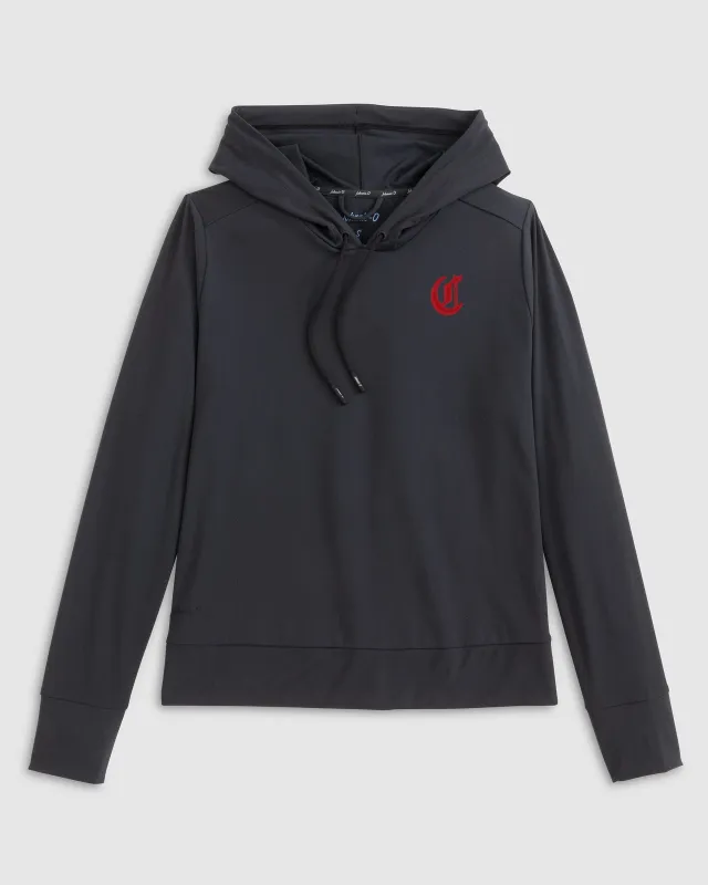 Women's Cincinnati Reds Nalla Performance Hoodie - Cooperstown Logo sold by Johnnie-O