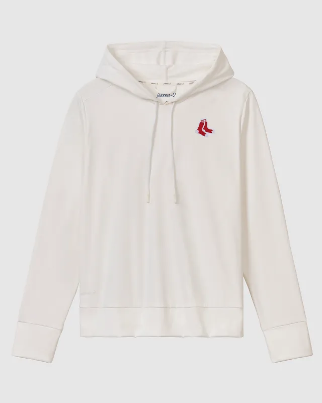 Women's Boston Red Sox Nalla Performance Hoodie - Cooperstown Logo sold by Johnnie-O