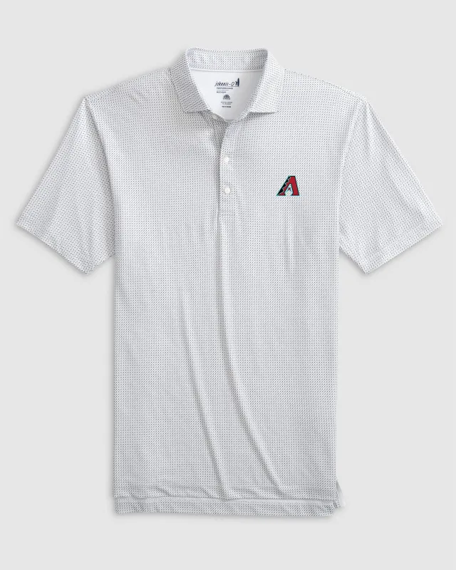 Arizona Diamondbacks Tee Time Performance Jersey Polo sold by Johnnie-O