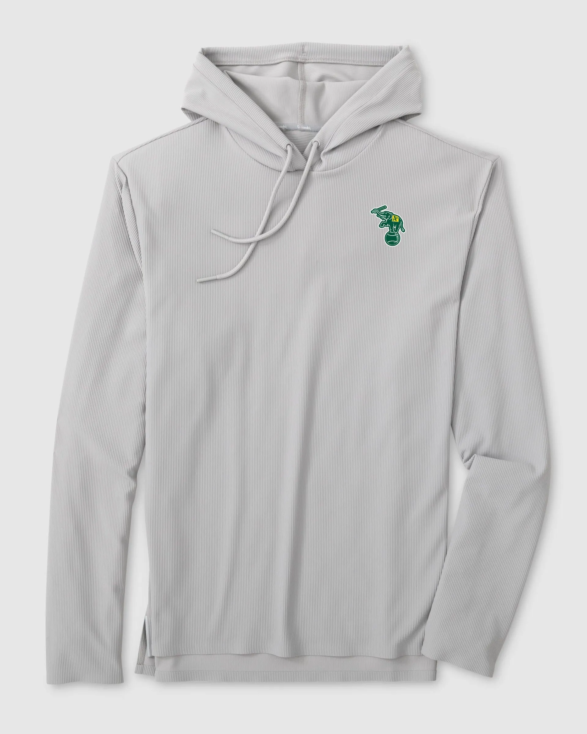 Oakland Athletics Hoppin Performance Hoodie - Cooperstown Logo sold by Johnnie-O