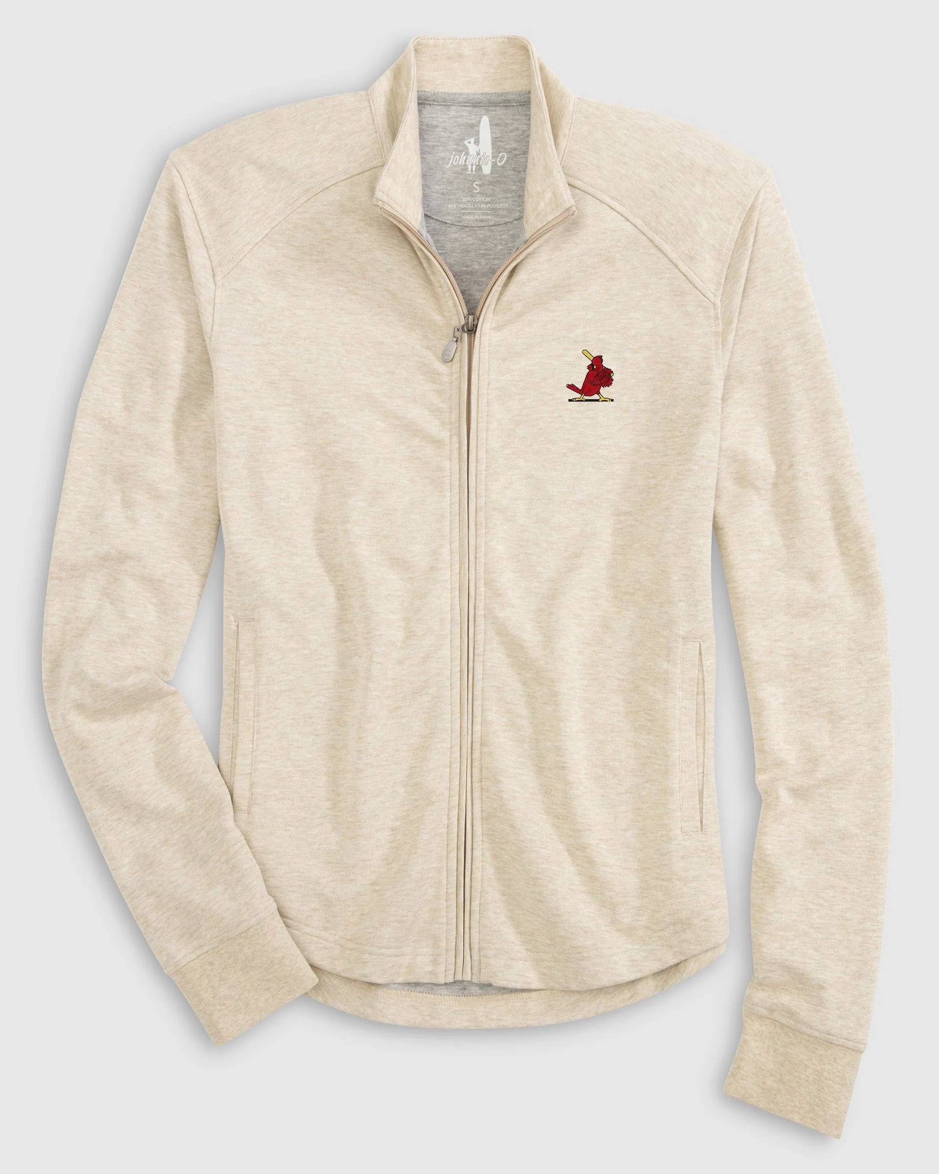 Women's St. Louis Cardinals Tomi Full Zip Jacket - Cooperstown Logo sold by Johnnie-O product image thumbnail 2