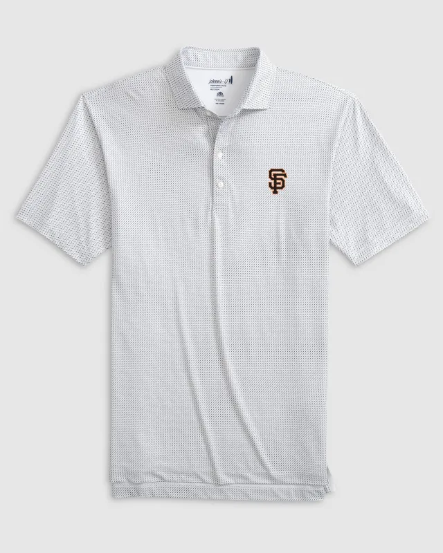 San Francisco Giants Tee Time Performance Jersey Polo sold by Johnnie-O