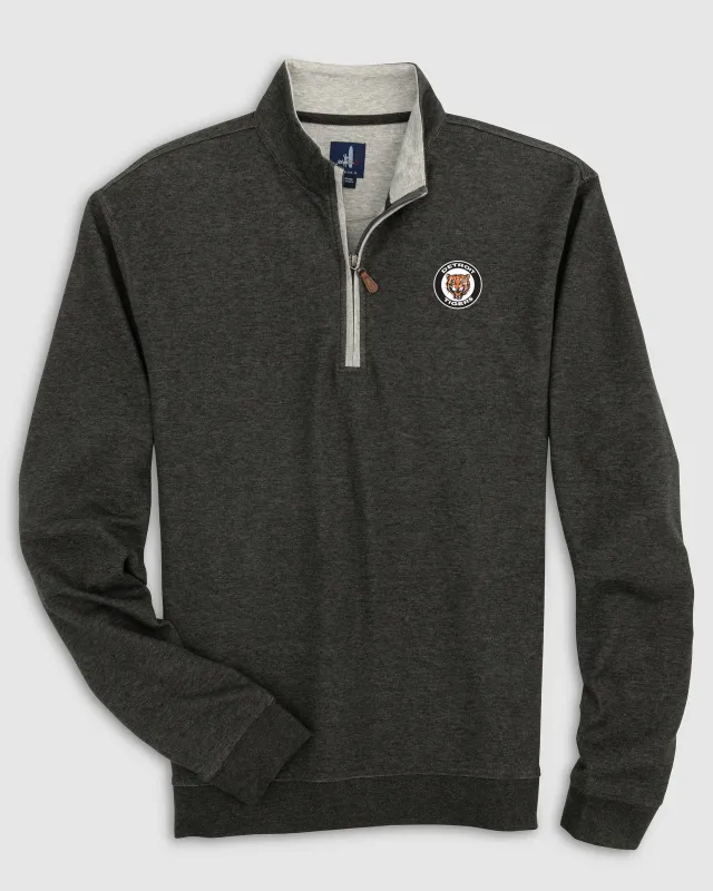 Detroit Tigers Sully 1/4 Zip - Cooperstown Logo sold by Johnnie-O