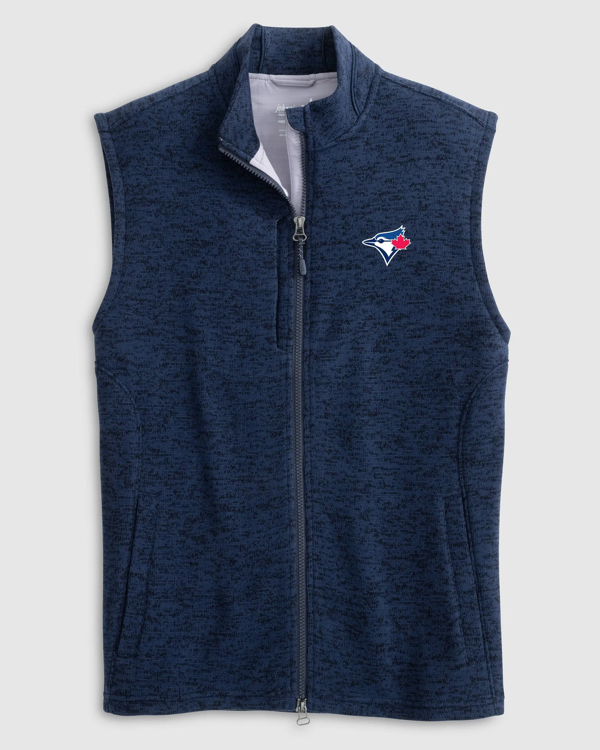 Toronto Blue Jays Denalis Performance Fleece Vest sold by Johnnie-O product image thumbnail 3