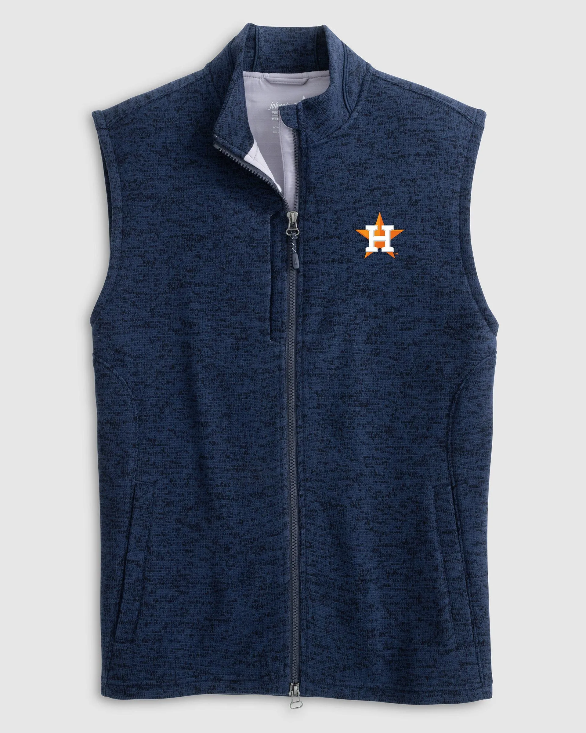 Houston Astros Denalis Performance Fleece Vest sold by Johnnie-O product image thumbnail 2