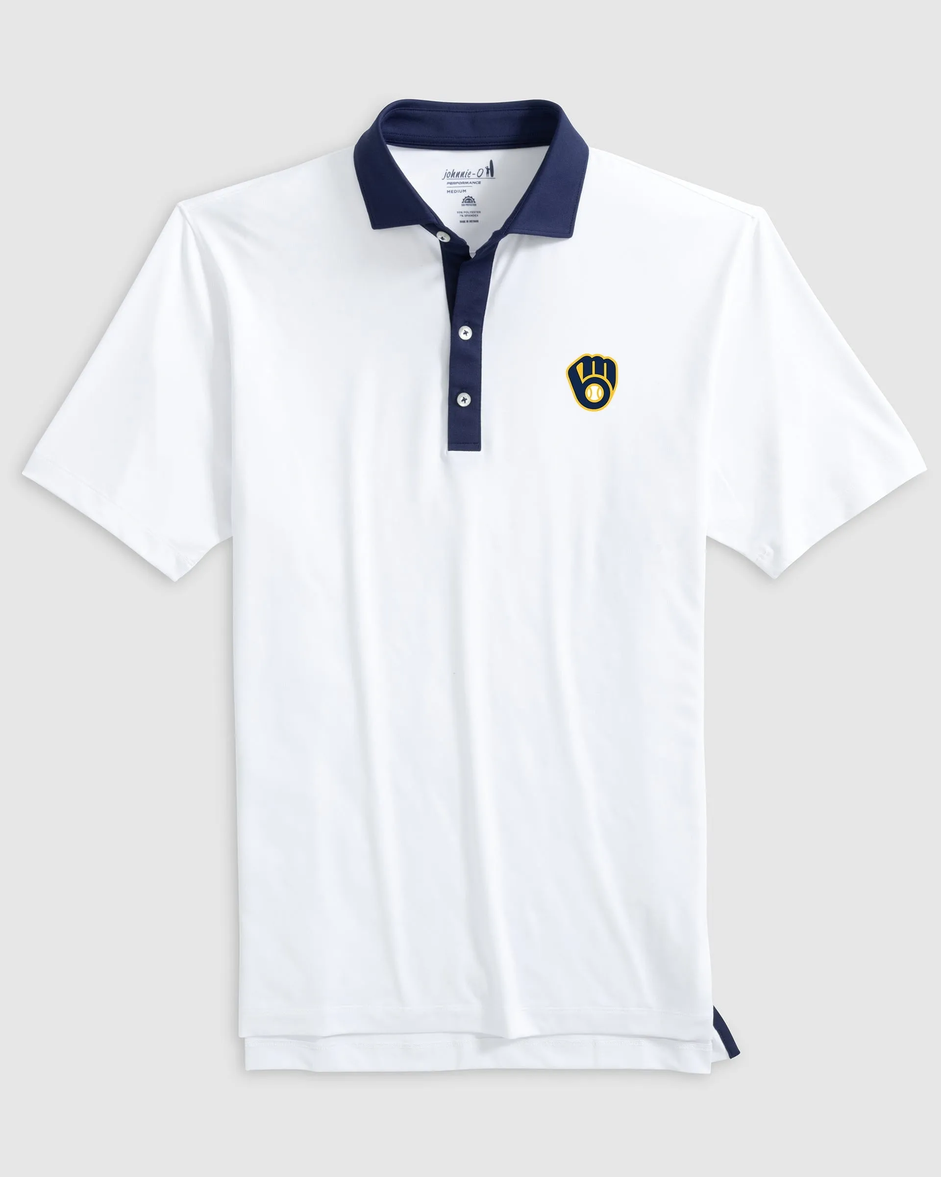 Milwaukee Brewers Ramos Performance Jersey Polo sold by Johnnie-O