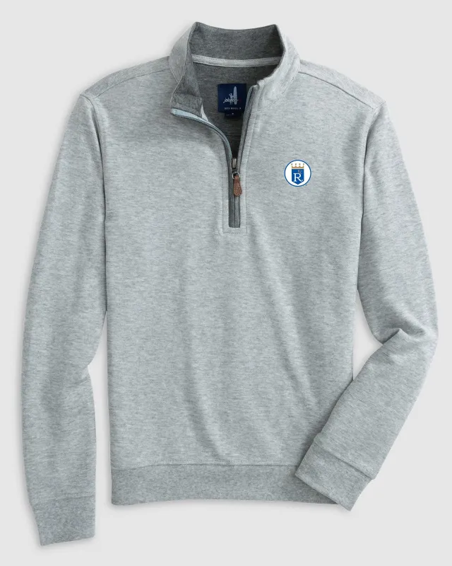 Kansas City Royals Sully 1/4 Zip - Cooperstown Logo sold by Johnnie-O